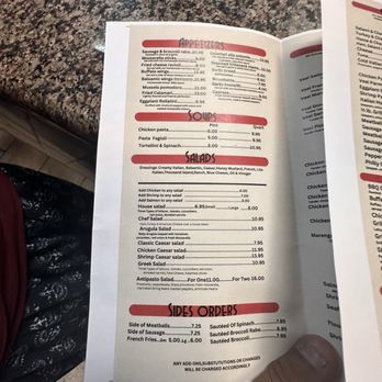 Carmen's Trattoria - Menu - Pizza Near Me - S Plainfield, New Jersey