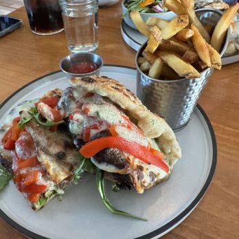 Spettro - fried eggplant with fries - Italian Near Me - Arlington, New York Spettro - fried eggplant with fries - Italian Near Me - Arlington, New York