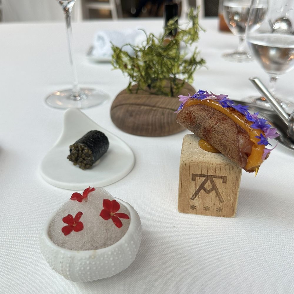 Azurmendi - More canapés  @davideatsdc - Basque Near Me - Larrabetzu, BI