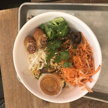 Bun Mee - Bun Bowl Lemongrass pork - Vietnamese Near Me - San Francisco, California