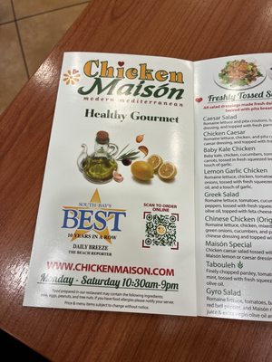 Menu photo 7 Chicken Maison Fountain Valley, CA