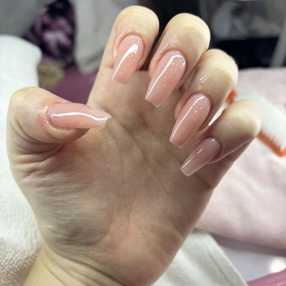 Soak Nails - Coffin - Nail Salons Near Me - Encino, California Soak Nails - Coffin - Nail Salons Near Me - Encino, California