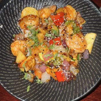 Tamarack Tap Room - Spicy Szechuan Shrimp Bowl - New American Near Me - Woodbury, Minnesota Tamarack Tap Room - Spicy Szechuan Shrimp Bowl - New American Near Me - Woodbury, Minnesota