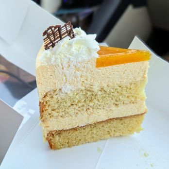 Diletto Bakery - Passion Fruit Mousse Cake | Instagram: @telephonesmoothie - Desserts Near Me - Gainesville, Georgia Diletto Bakery - Passion Fruit Mousse Cake | Instagram: @telephonesmoothie - Desserts Near Me - Gainesville, Georgia