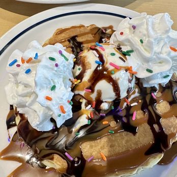 IHOP - Pancake ice cream sundae - Breakfast & Brunch Near Me - Hagerstown, Maryland IHOP - Pancake ice cream sundae - Breakfast & Brunch Near Me - Hagerstown, Maryland