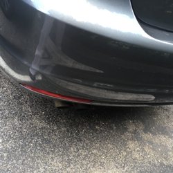 Hanagan's Auto Body - Painted Bumper Excellent Job!!!! See the reflections like a mirror...