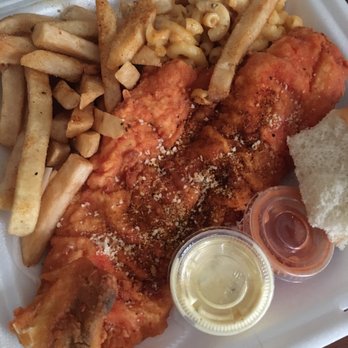 At Eleven Wings & Cuisines - Fried Haddock and Seasoned Fries - Soul Food Near Me - Buffalo, New York