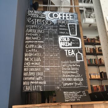 Caffè Nero - Coffee menu! - Coffee & Tea Near Me - Boston, Massachusetts