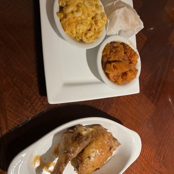Kim's Kafe - I thoroughly enjoyed the baked chicken, Mac & Cheese, corn bread muffin, and yams. - Soul Food Near Me - Greensboro, North Carolina Kim's Kafe - I thoroughly enjoyed the baked chicken, Mac & Cheese, corn bread muffin, and yams. - Soul Food Near Me - Greensboro, North Carolina