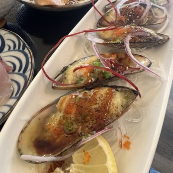 Yo Sushi - Baked Mussel - love!! - Japanese Near Me - Pinole, California