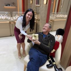 CJ Charles Jewelers - Look how happy my Dad is! Tatiana is the best!