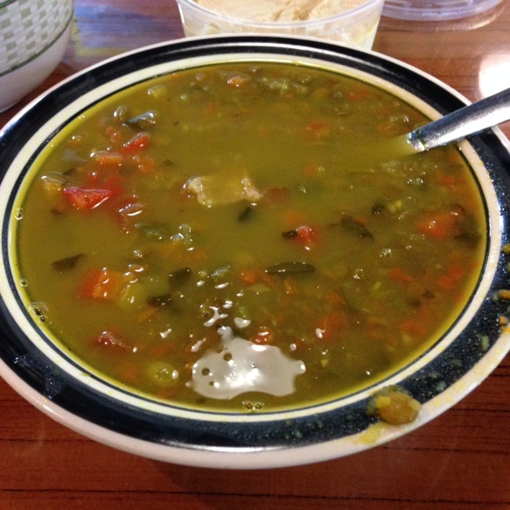 Lentils soup is perfect for a rainy day Lentils soup is perfect for a rainy day