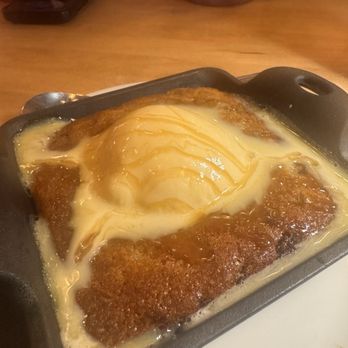 Sharps Roasthouse - Skillet Chocolate Chip Cookie with ice cream - American Near Me - SeaTac, Washington Sharps Roasthouse - Skillet Chocolate Chip Cookie with ice cream - American Near Me - SeaTac, Washington