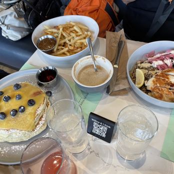 Willow & Whisk - Just the corner of our table.... Yummy foods - Breakfast & Brunch Near Me - Wyckoff, New Jersey Willow & Whisk - Just the corner of our table.... Yummy foods - Breakfast & Brunch Near Me - Wyckoff, New Jersey