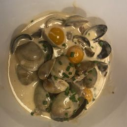 a bowl of clams a bowl of clams
