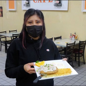 Sunrise Cafe - Meet Mari, my amazingly friendly server, who brings my delicious breakfast to me with a smile. - Breakfast & Brunch Near Me - Auburn, California