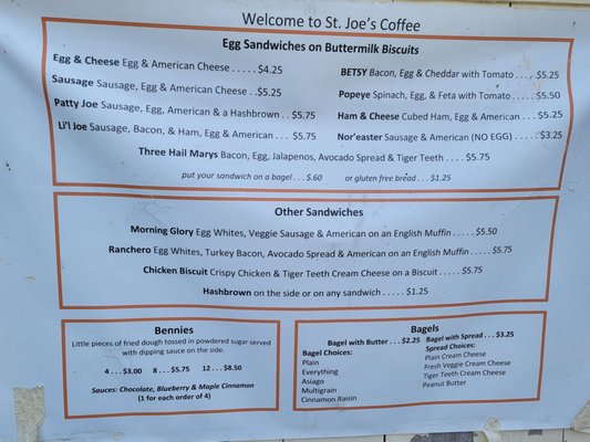 Menu photo 3 St. Joe's Coffee York, ME Menu photo 3 St. Joe's Coffee York, ME
