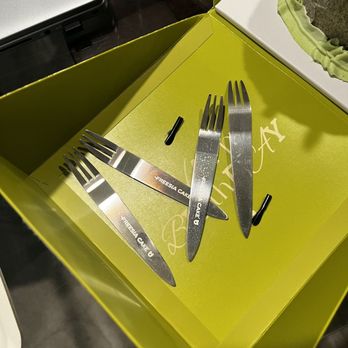 Freesia Cake - Cutlery - Custom Cakes Near Me - Alhambra, California Freesia Cake - Cutlery - Custom Cakes Near Me - Alhambra, California