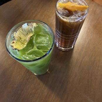 Radio Rosewood - Tropical Matcha Spritz - Coffee Roasteries Near Me - Austin, Texas Radio Rosewood - Tropical Matcha Spritz - Coffee Roasteries Near Me - Austin, Texas