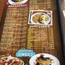 Oasis Cafe - Menu