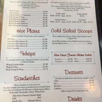 Main Street Eatery - Desserts Near Me - Somerville, Tennessee Main Street Eatery - Desserts Near Me - Somerville, Tennessee