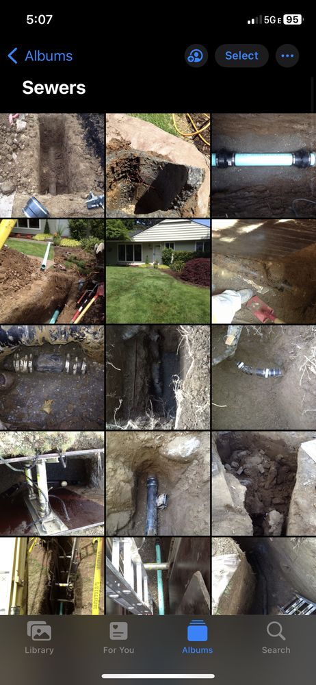 Slide of Northern Eagle Excavation