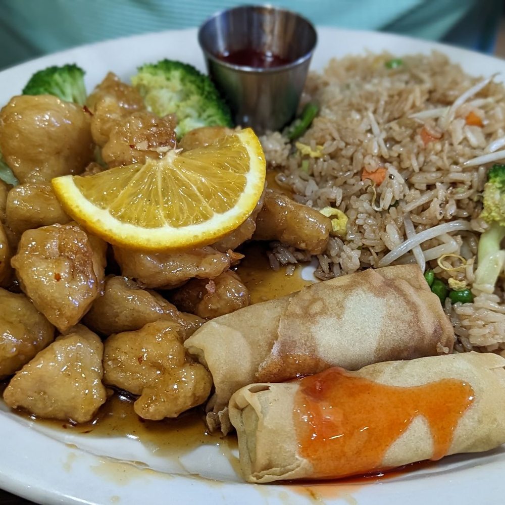Sushi Lin - Orange chicken - Sushi Bars Near Me - Green Valley, Arizona