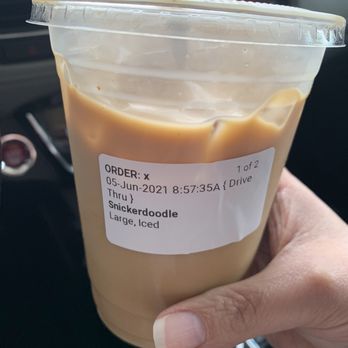 White Rhino Coffee - Large, iced Snickerdoodle Latte - Coffee & Tea Near Me - Arlington, Texas White Rhino Coffee - Large, iced Snickerdoodle Latte - Coffee & Tea Near Me - Arlington, Texas