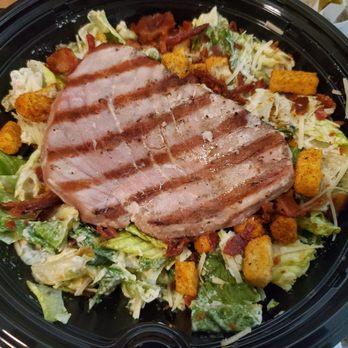 Habit Burger & Grill - Caesar salad with bacon and ahi - Burgers Near Me - Cupertino, California Habit Burger & Grill - Caesar salad with bacon and ahi - Burgers Near Me - Cupertino, California