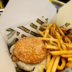 Corn On The Corner - Smashed burger