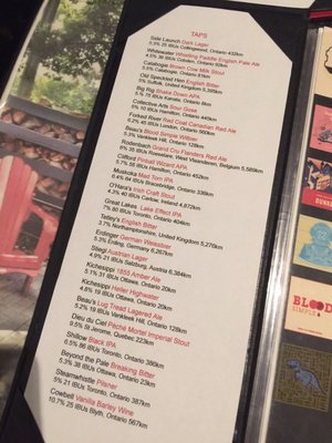 Menu photo 8 Cheshire Cat Pub Ottawa, ON