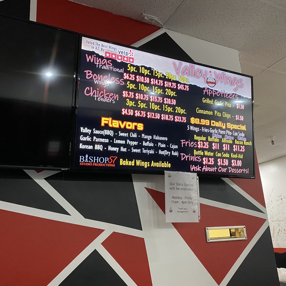 Valley Wings - Chicken Wings Near Me - Scottsdale, Arizona Valley Wings - Chicken Wings Near Me - Scottsdale, Arizona