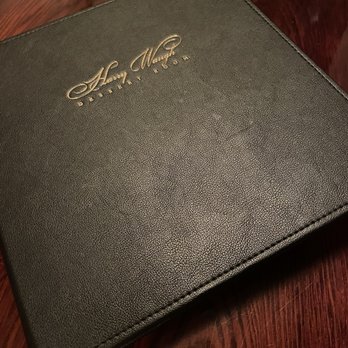 Harry Waugh Dessert Room - The cocktail list. - Desserts Near Me - Tampa, Florida