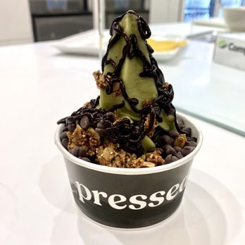Pressed Juicery - Mint chocolate chip frozen treat! - Juice Bars & Smoothies Near Me - Chino Hills, California Pressed Juicery - Mint chocolate chip frozen treat! - Juice Bars & Smoothies Near Me - Chino Hills, California