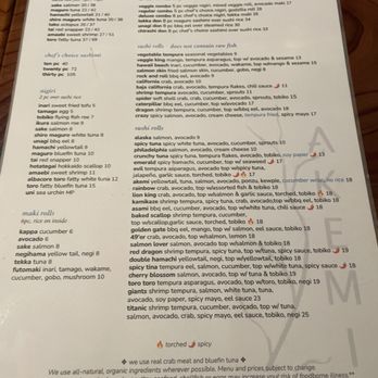 AKEMI Japanese Restaurant - Menu (1/2) as of 1/19/25 - Japanese Near Me - Berkeley, California