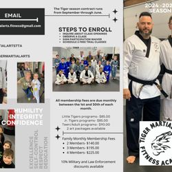 Tiger Martial Arts Fitness Academy - Tiger Martial Arts Class info