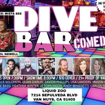 Liquid Zoo - Live Standup Comedy on the last Tuesday of every month - Bars Near Me - Van Nuys, California