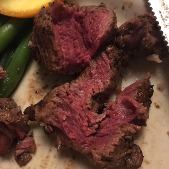 Bull N' Claw - Does this look med-wel?  More like barely cooked!!!! - Seafood Near Me - Wells, Maine