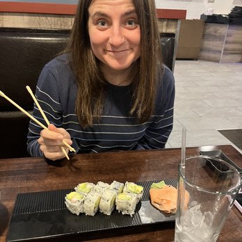 Tokyo Grill - Liza with CA roll - Japanese Near Me - Northfield, Minnesota