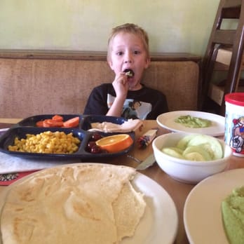 Pita Jungle - Loving his kid's meal... And cilantro hummus on everything. - Mediterranean Near Me - Gilbert, Arizona