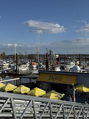 Pajo's Fish & Chips at Steveston Wharf by null