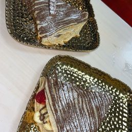 Kinder & Nutella Crepe