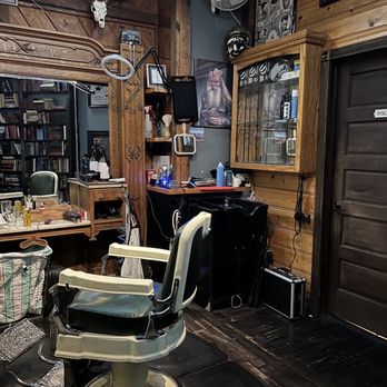 The Bookcase and Barber