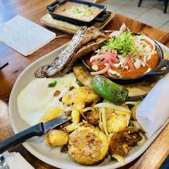 Gina's Kitchen +Catering - Chile Relleno with Carbe Asada - Breakfast & Brunch Near Me - Rancho Cucamonga, California