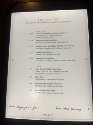 Menu photo 5 Archipelago Seattle, WA