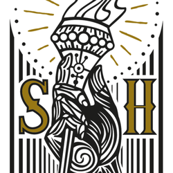 Schwarze Hand Tattoo - Logo