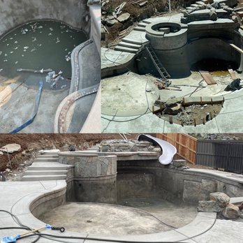 Parrott Pools - Top: Before. Bottom: After. We can see the bottom again! - Pool & Hot Tub Service Near Me Parrott Pools - Top: Before. Bottom: After. We can see the bottom again! - Pool & Hot Tub Service Near Me