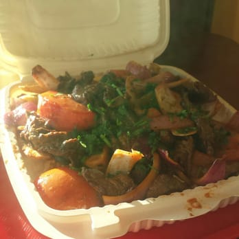 King Pollo Peruvian Chicken - Lomo saltadooooo super yummy - Peruvian Near Me - Silver Spring, Maryland