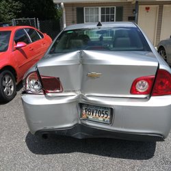 Winchester Paint & Body - Car needs body work and under the hood also