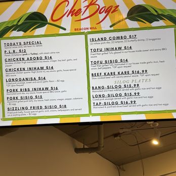 CheBogz - Filipino Near Me - Seattle, Washington